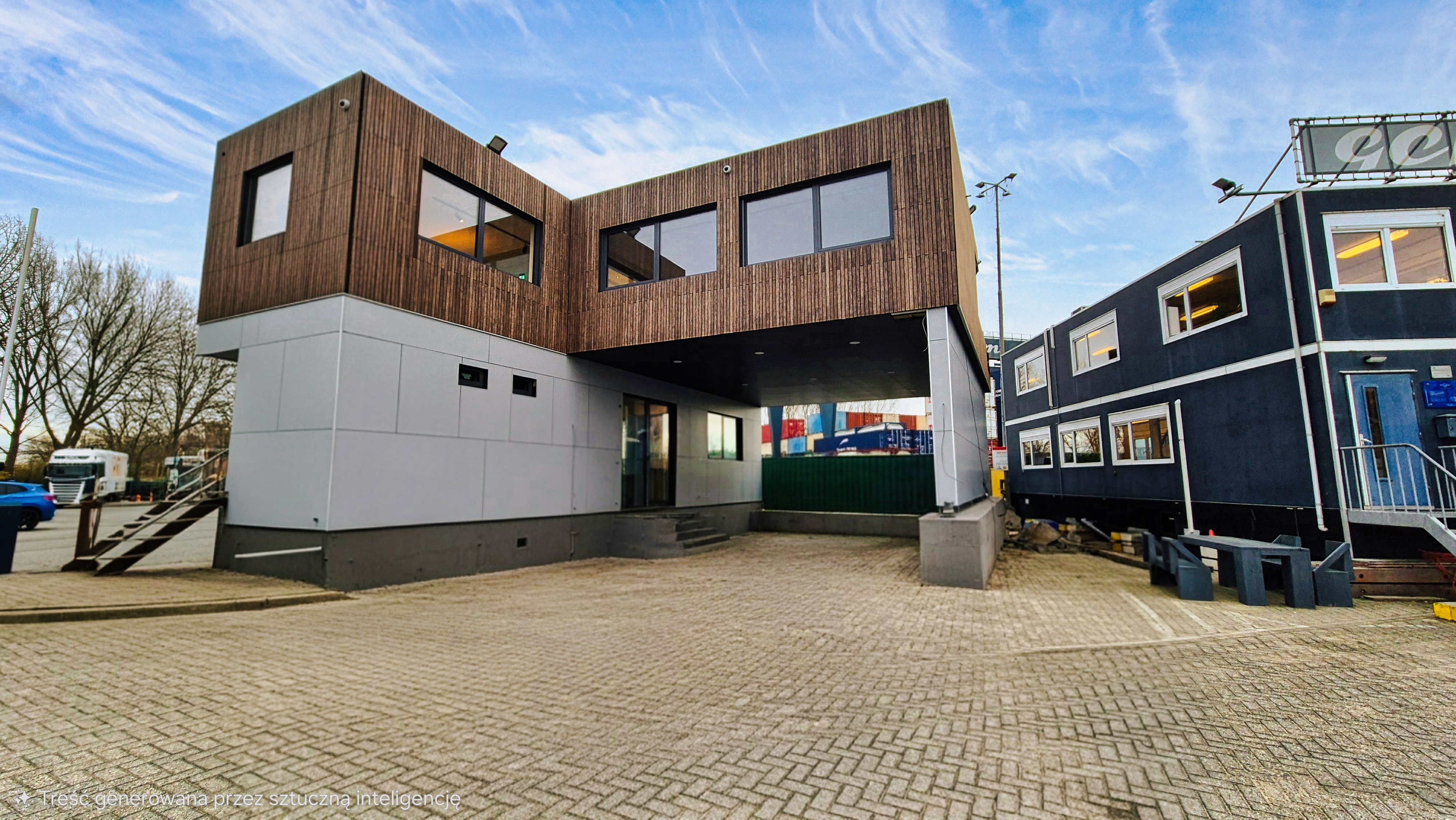 aluminium gevel havengebouw